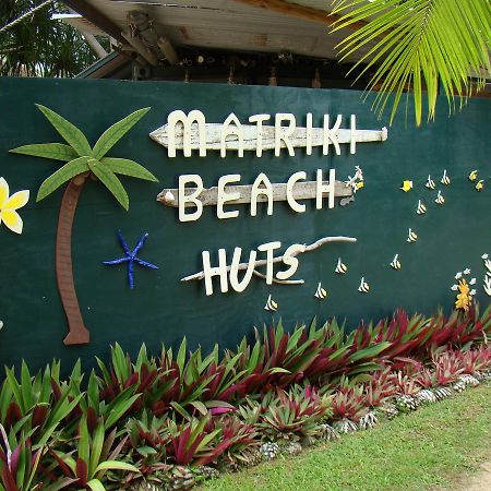 Matriki Beach Huts Arutanga Buitenkant foto